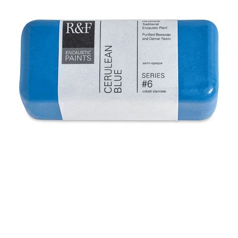 R F Encaustic Paint Block Cerulean Blue Ml Block Michaels