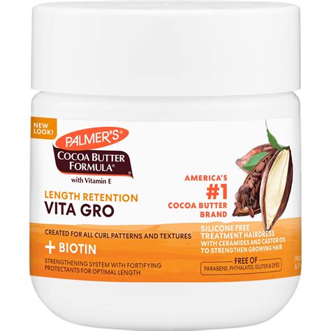 Palmers Cocoa Butter Formula Biotin Length Retention Vita Gro 67