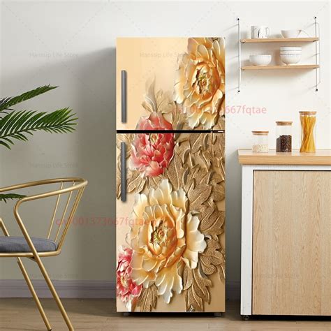 Spring Series Butterfly Design Fridge Door Sticker Kitchen Ration