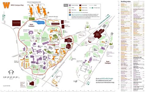 Western Michigan University Campus Map - Ontheworldmap.com