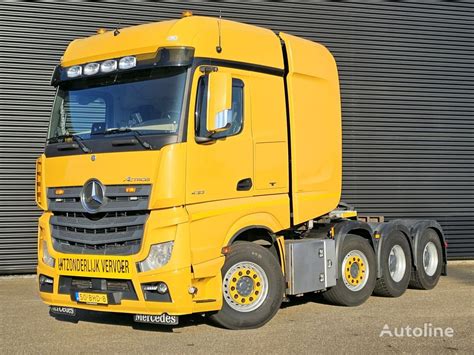 Ciągnik siodłowy Mercedes Benz Actros 4163 8x4 4 250 ton WSK NL