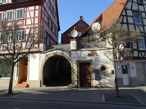 D Rundgang Durch Lauffen Am Neckar Pedestrial