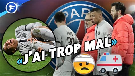 La Blessure De Kylian Mbappé Terrorise Le Psg Revue De Presse Youtube