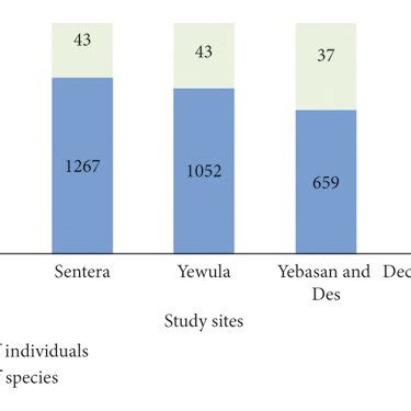 Species And Abundance Rank Of Bird Species In The Study Sites During