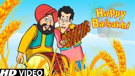 Vaisakhi Indian Festival Happy Baisakhi Animation Mg Records