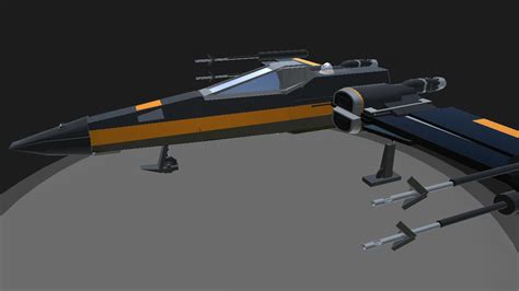 SimplePlanes | T-70 X-Wing Fighter