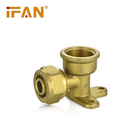 Ifan Pex Pipe Fittings Seated Female Elbow Brass Pex