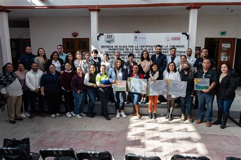 Arroyo Seco Recibe Certificaci N Comunidad Saludable Por La Sesa