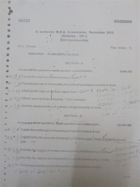 Question Papers Of Entrepreneurship N6