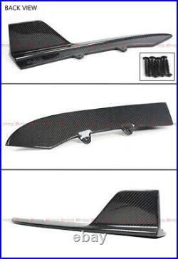 For 12 18 BMW F30 M Sport Carbon Fiber Rear Bumper Side Corner Aprons