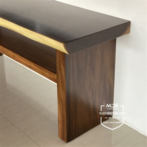 Meja Konsul Kayu Jati Solid Natural MJS Furniture Jepara