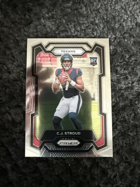 2023 PANINI PRIZM Football CJ STROUD RC Base De Carte Recrue 339