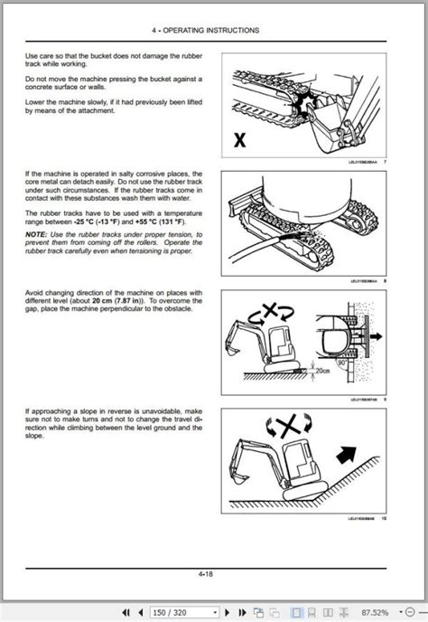 Case Mini Excavator CX60C Operators Manual 06 2018