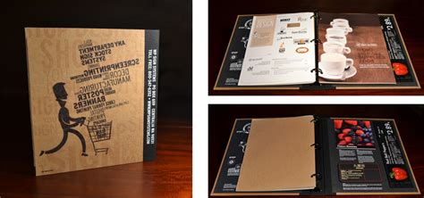 Promotional Samplecatalog Binder Behance