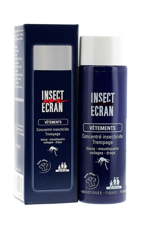 Insect Ecran V Tements Concentr Insecticide Trempage Prot Ge Contre