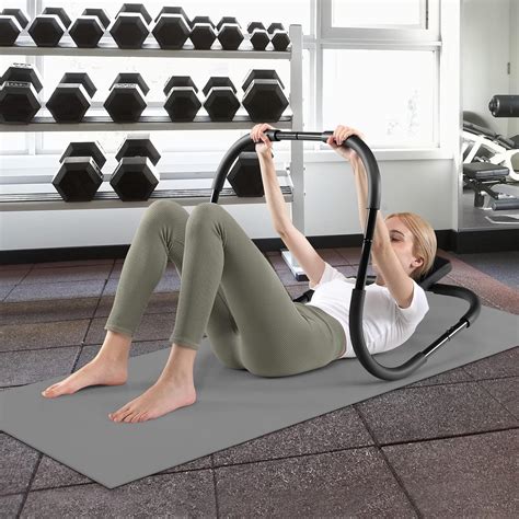 Buy Gymax Ab Cruncher Abdominal Trainer Sit Up Assistant Roller With