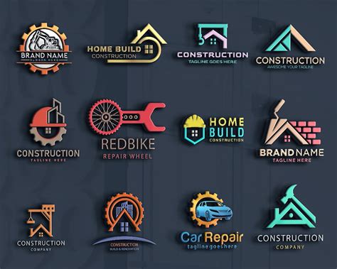 Real Estate Logo Design, Modern Logo, 3D Logo, Company Logo, Custom ...