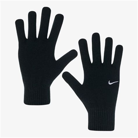 Nike Nike Swoosh Knit Gloves 20 Blackwhite Sport Vision