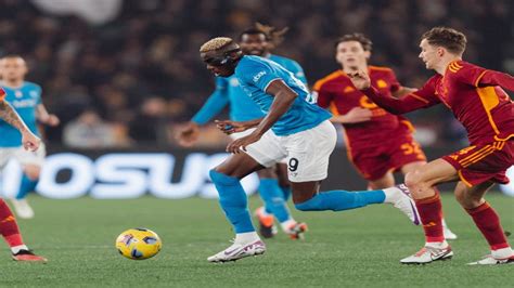 Link Live Streaming Napoli Vs AS Roma Liga Italia Kick Off Jam 23 00