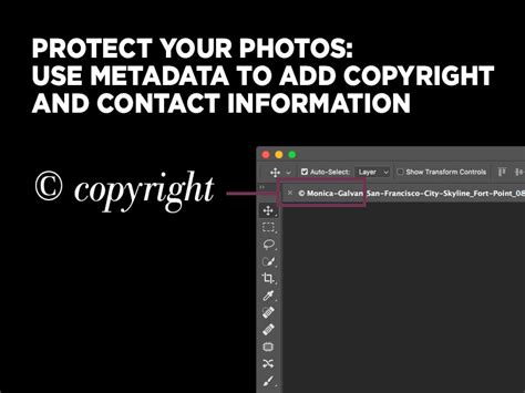 Protect Your Images With Photoshop Metadata M