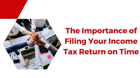 The Importance Of Filing Your Income Tax Return On Time Techuck