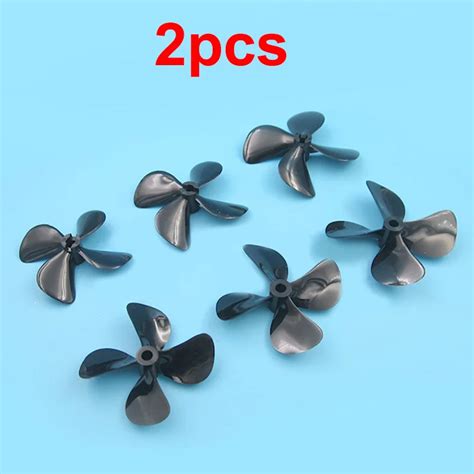 2pcs Propellers 4 Blades Paddles Resin Props Od 5560657075mm Cw Ccw