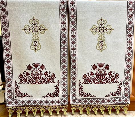 Christian Altar Cloth Set Church Altar Cloths Prayer Corner - Etsy