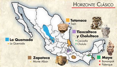 La Cultura Los Horizontes Culturales Del Mexico Prehispanico Kisahsekolah