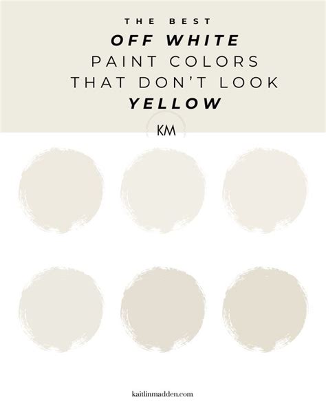 Off White Paint Colors That Don T Look Yellow Kaitlin Madden Home