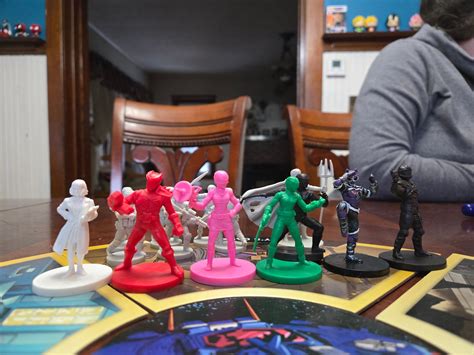 Power Rangers Tabletop Gamers | Renegade Game Studios | Dr. K, The Phantom Ranger, Izzy, Tyler