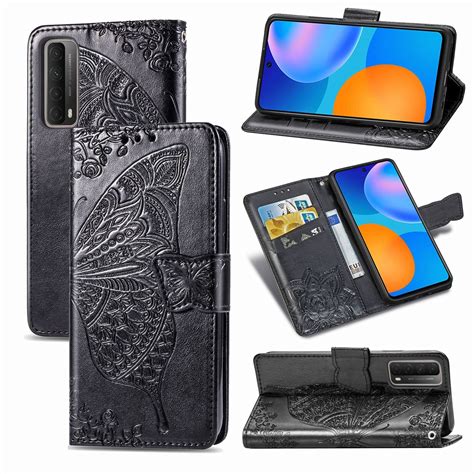 Huawei P Smart 2021 Housse Etui Coque De Protection Type Portefeuille