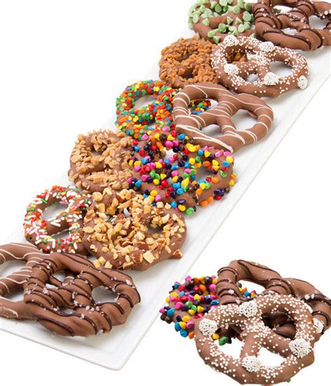 Ultimate Belgian Chocolate Covered Pretzel Twists - 12pc | Chocolate ...