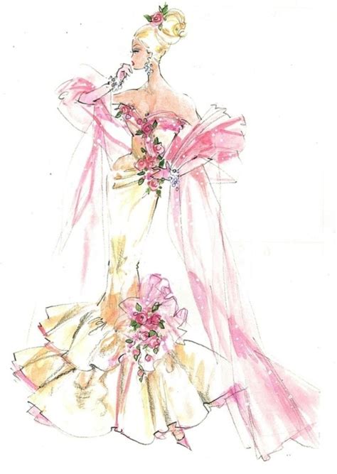 Barbie Fashion Drawing at PaintingValley.com | Explore collection of Barbie Fashion Drawing