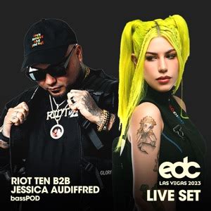 Riot Ten Jessica Audiffred Basspod Edc Las Vegas United States