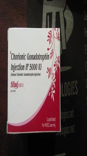 Sifasi Human Chorionic Gonadotropin Hcg Iu Packaging Type Box