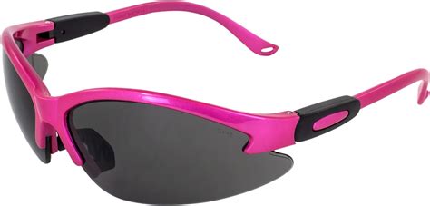 Global Vision Cougar Safety Glasses Hot Pink Frame Smoke Lens Tools And Home