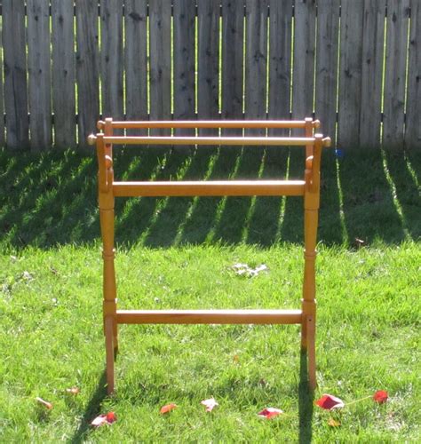 Extra Blanket Holder Wooden Quilt Rack Display Stand - Etsy