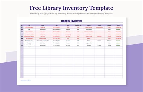 Blank Inventory Sheet