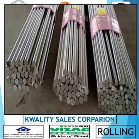 Mild Steel Hot Rolled Round Bar For Industrial At Kg In Navi Mumbai ID