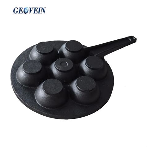 Amazon Nonstick Egg Skillet Pan 7 Round Holes Cast Iron Bake Pan Cast Iron Baking Pan - Buy Cast ...