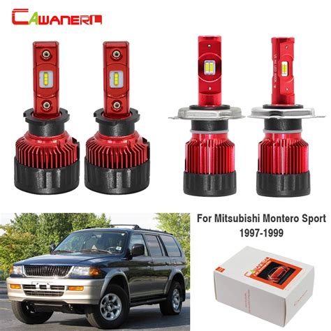 Cawanerl X Car W Led Bulb Headlight Hi Lo Beam Fog Light White