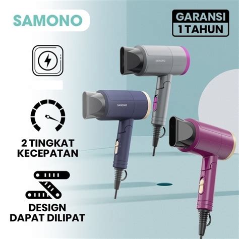 Jual Samono SW HDB11 Hair Dryer Low Watt SWHDB11 Pengering Rambut 2