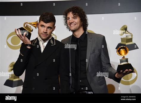 Joel Smallbone Left And Luke Smallbone Of For King Country Pose In