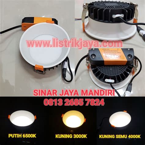 Downlight Led Watt High Bright Audalux Sinar Jaya Mandiri