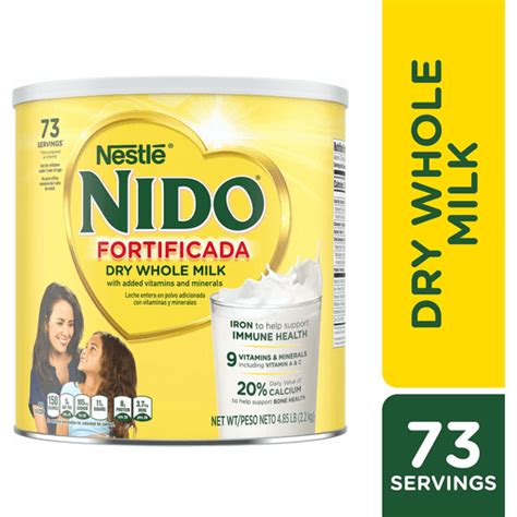 Nido Fortificada Powdered Drink Mix Dry Whole Milk Powder With