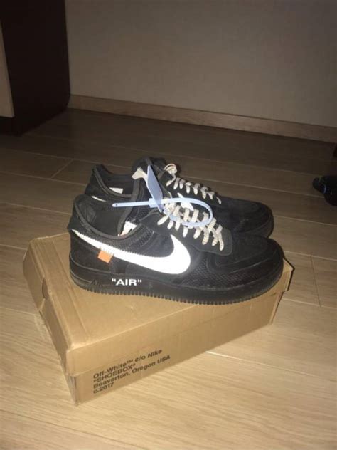 Nike X Off White Air Force 1 Black | Kixify Marketplace