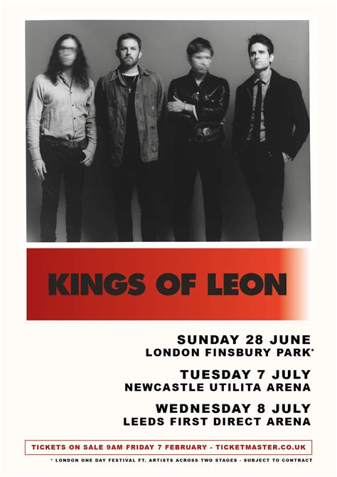 Kings Of Leon Announce Enormous Uk Shows Live Clash Magazine