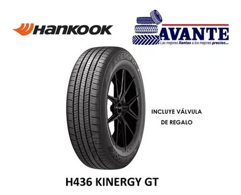 Llanta 215 45r18 Hankook H436 Kinergy Gt Kontrol As 89v Blk MercadoLibre