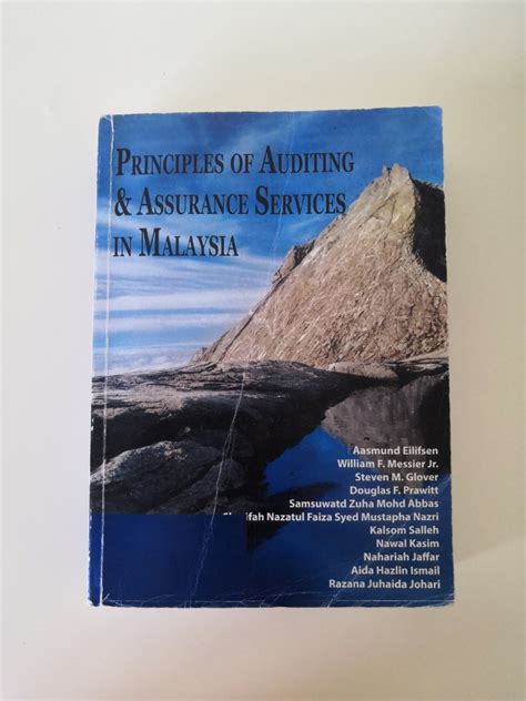 Principles Of Auditing Assurance Services In Malaysia By Eilifsen Et