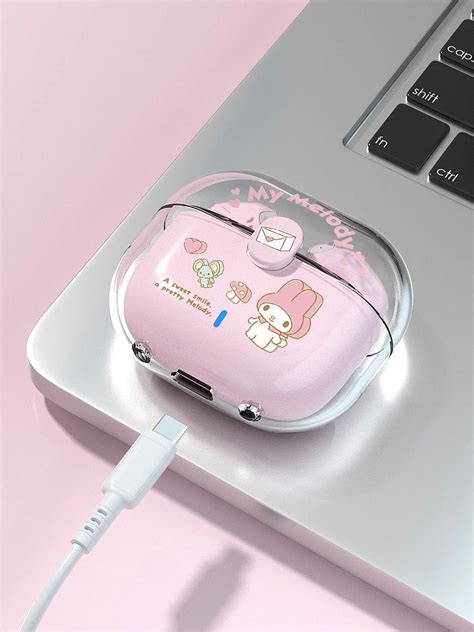 Sanrio Kuromi Bluetooth Earphones Kawaii Space Capsule Cinnamoroll